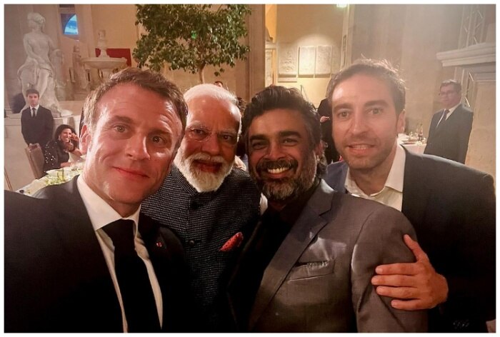 R Madhavan Pens Heartfelt Note as he Shares Selfie With PM Narendra Modi And French President Emmanuel Macron