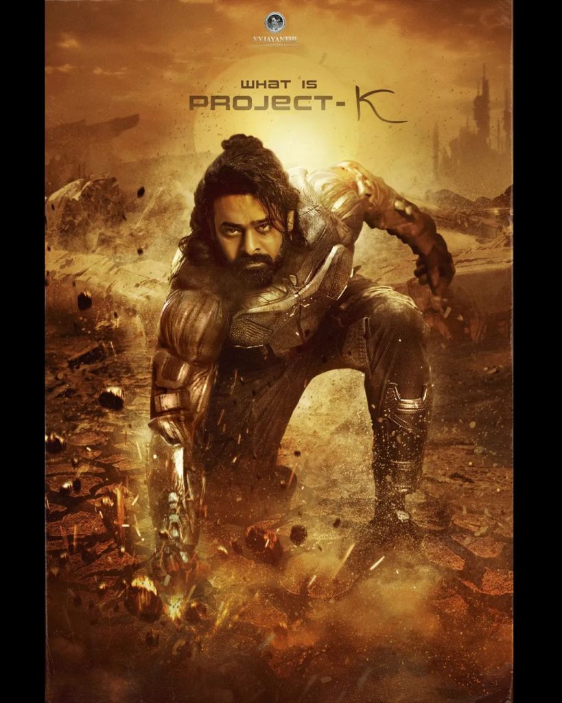 Project K Prabhas Turns Modern Day Warrior In Epic Look From Deepika ...