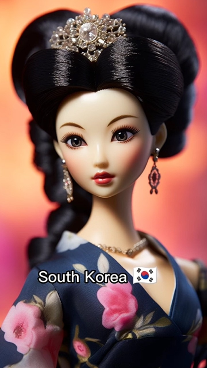 Countries As Barbie Dolls