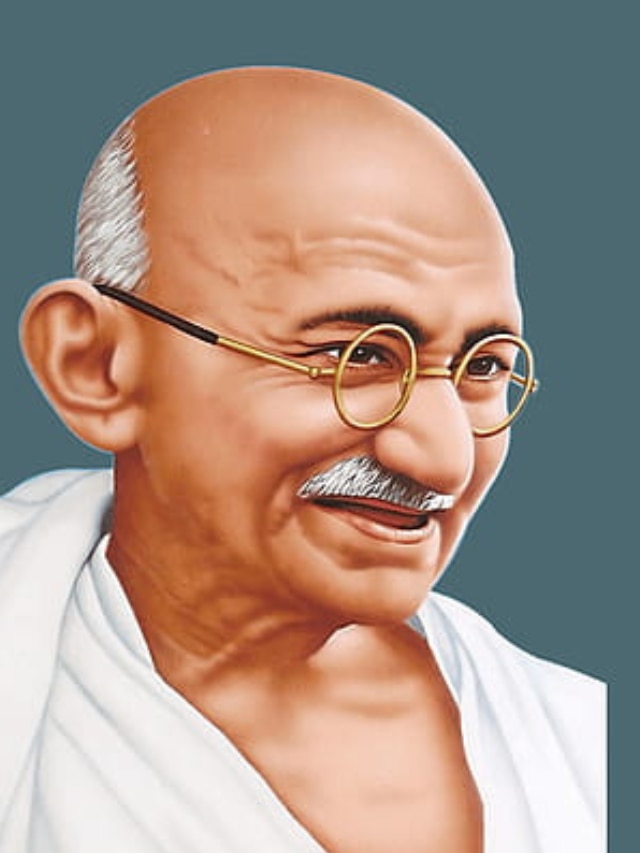 Mahatma Gandhi Sketch: in Illustrator (vector) – Surya's Blog!