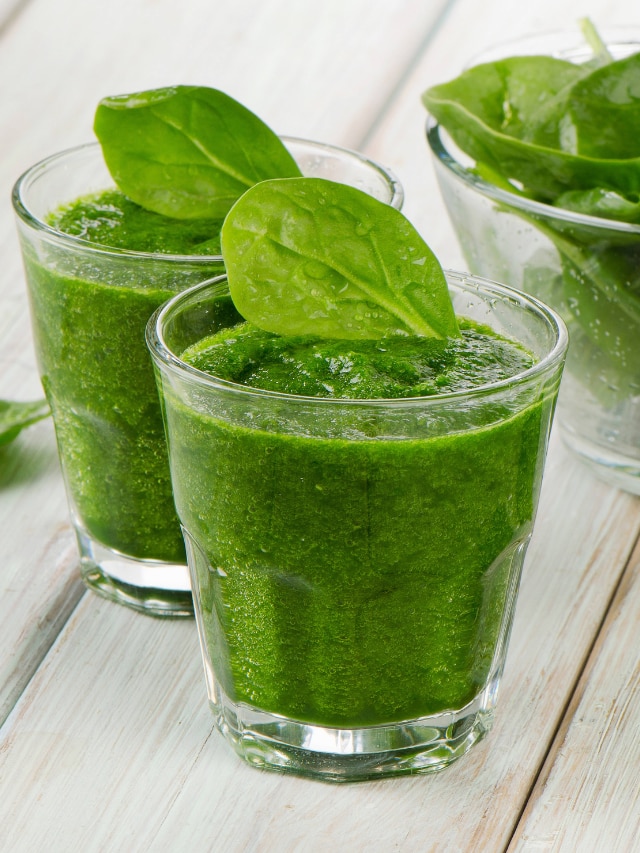 Benefits of spinach shop juice for skin