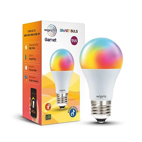 Amazon Great Freedom Festival 2023: wipro 9-Watt E27 WiFi Smart LED Bulb with Music Sync