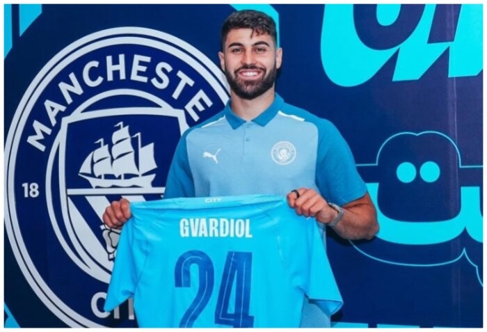 Manchester City Sign Croatia Defender Josko Gvardiol On Five-Year Deal