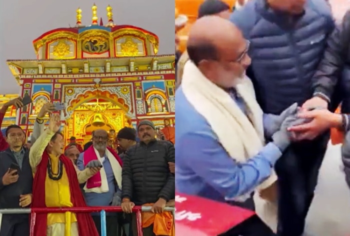 Spotted! Rajinikanth Arrives Holy Badrinath Temple to Offer Prayers After Jailer's Massive Success- WATCH