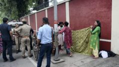 On Camera: Newborn Dies As Woman Gives Birth Outside Lucknow’s Raj Bhavan, Sparks Political Slugfest