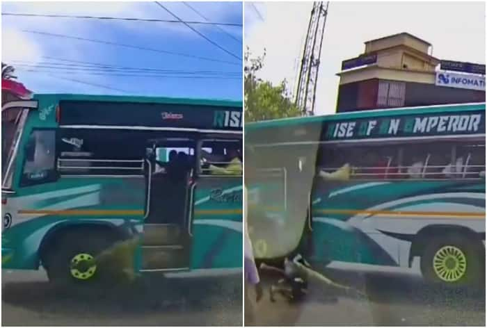 On Camera: Conductor Slips And Falls To Death From Speeding Bus In ...