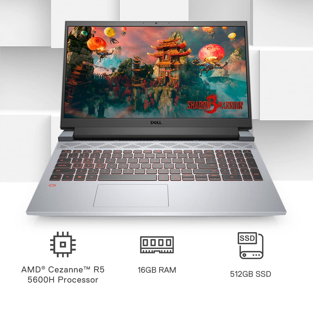 Dell New G15-5515 Gaming Laptop, AMD Ryzen5-5600H on Sale at Amazon Great Freedom Festival Sale 2023