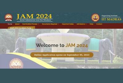 IIT-Madras announces JAM 2024 date; when and where to apply