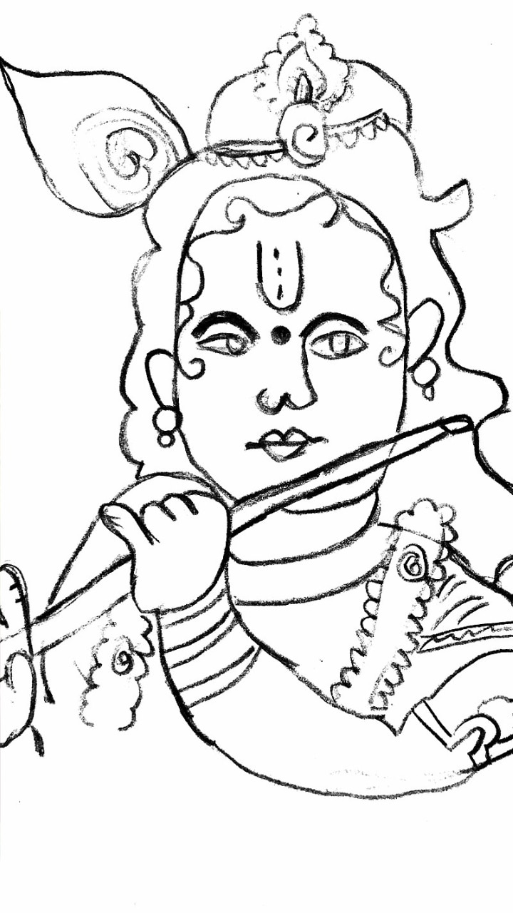 Ganesh Ji Ka - Sketch Art Wallpaper Download | MobCup