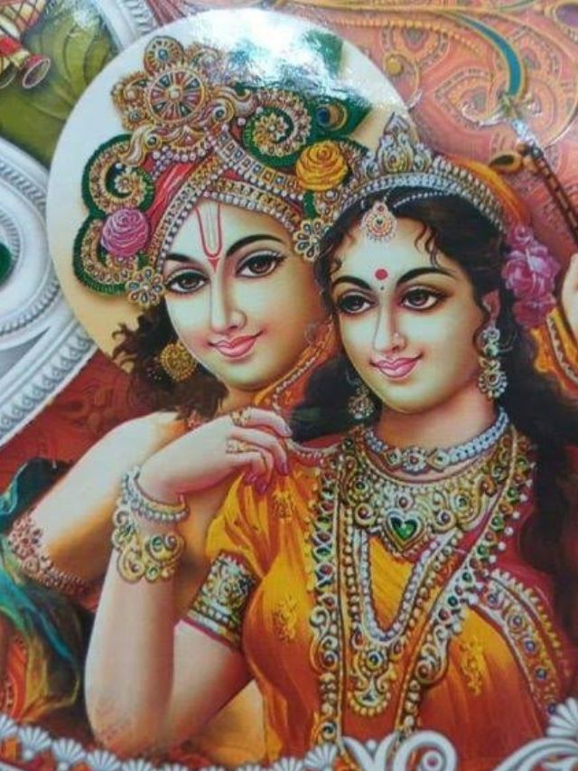 5 Rare Images of Lord Krishna and His Beloved Wife, Rukmini