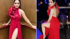 Uff! Malaika Arora Leaves The Internet Gasping For Oxygen in Hot Red Thigh-High Slit Gown And Floor Sweeping Trail at IFFM, See Pics!