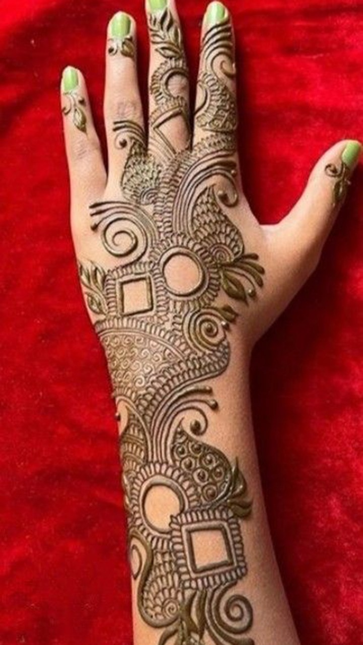 Arabic mehndi designs