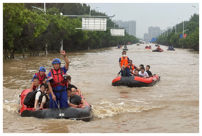 Beijing Records 29 Inches Of Rain From Saturday To Wednesday, Its Most In At Least 140 Years