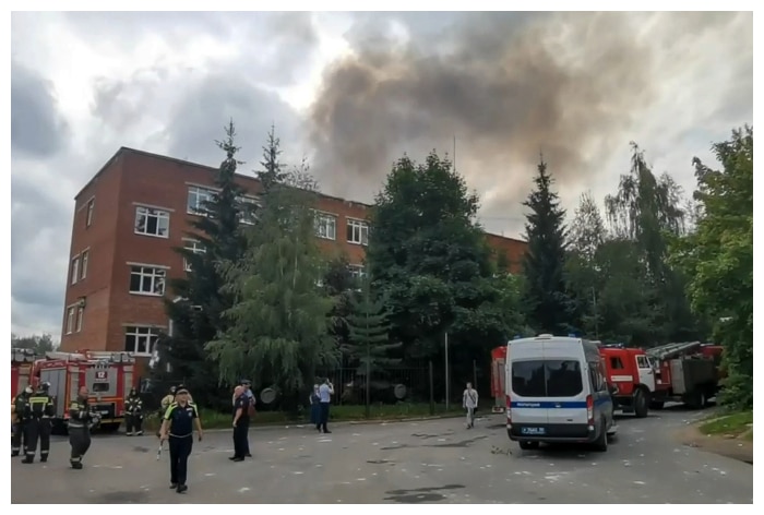 Huge Blast At Moscow Area Factory Adds To Russian Jitters As New Drone Attacks Are Blamed On Ukraine