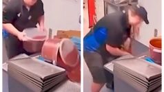 Man Drops Boxes Of Red Chili Powder And It Only Gets Worse For Him: Watch