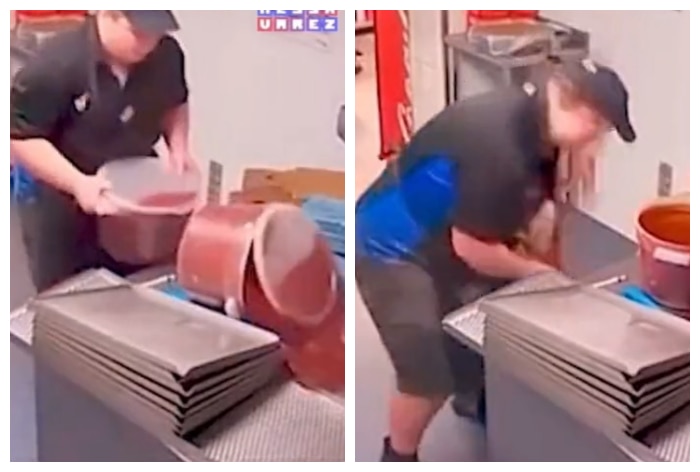 Man Drops Boxes Of Red Chili Powder And It Only Gets Worse For Him: Watch