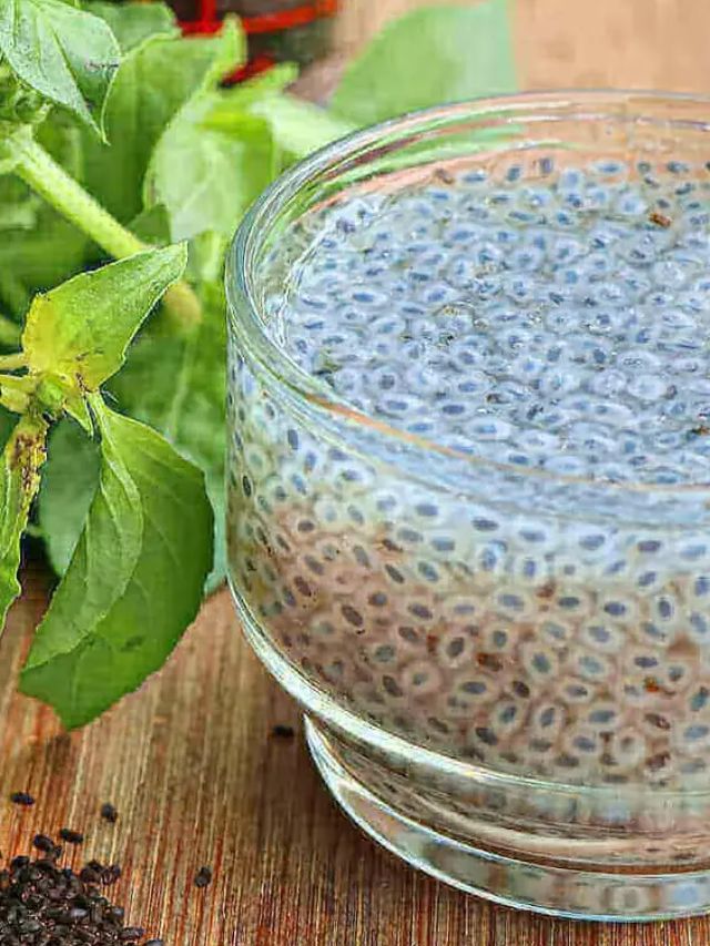 5 Health Benefits of Basil Seeds Sabja Seeds