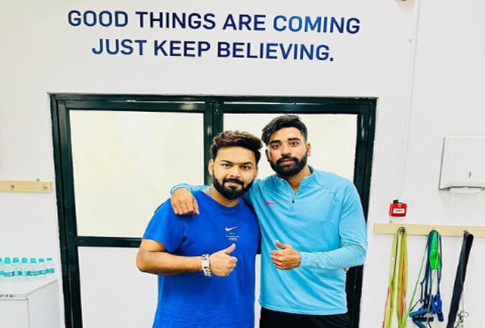 Mohammed Sirajs Motivational Message For Rishabh Pant After Batting Mohammed Sirajs Motivational Message For Rishabh Pant After Batting