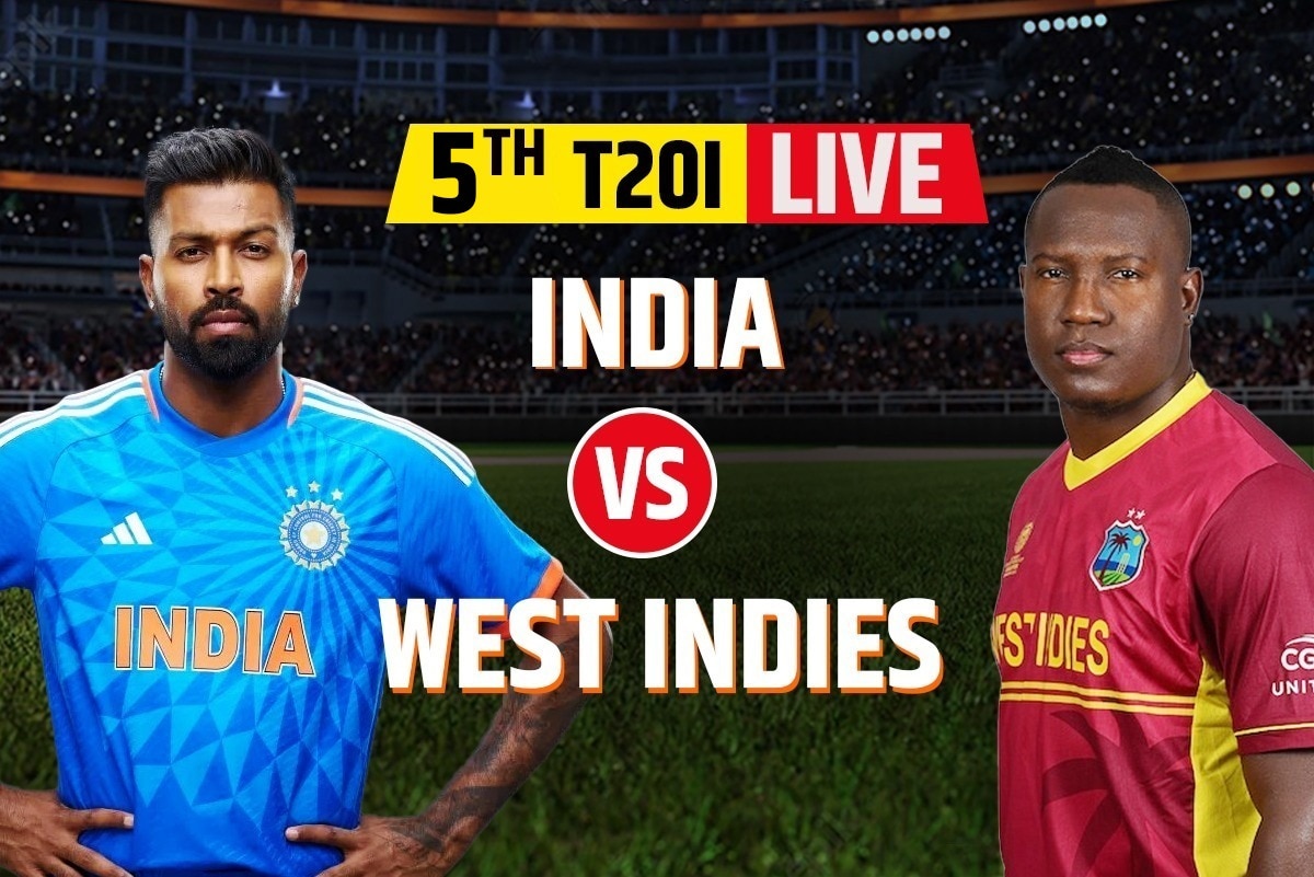 Highlights Ind vs WI, 5th T20I Score King-Pooran Power West Indies To Series Win