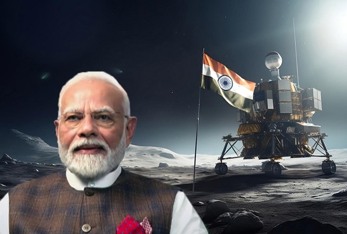 Chandrayaan Landing Pm Modi Joins Team Isro From South Africa