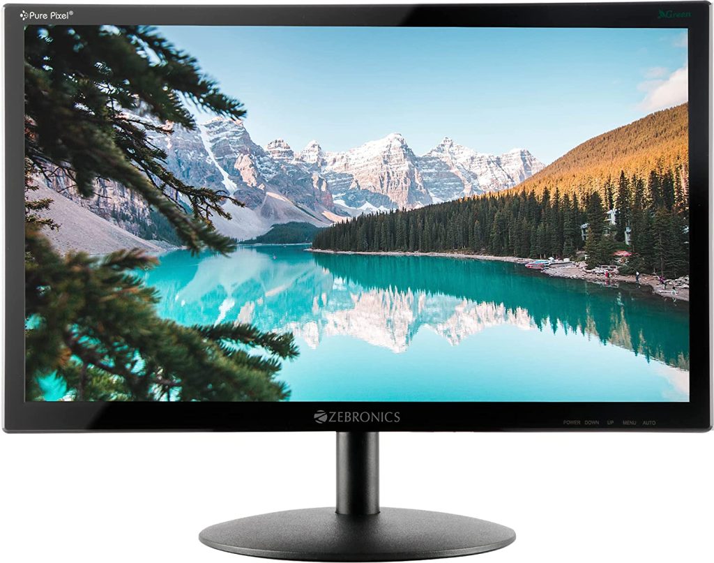 ZEBRONICS 18.5 Inch Display Monitor available on Amazon Great Freedom Festival Sale