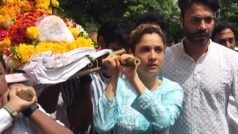 Ankita Lokhande Breaks Gender Stereotypes By Carrying Father Shashikant Lokhande’s Bier, Watch