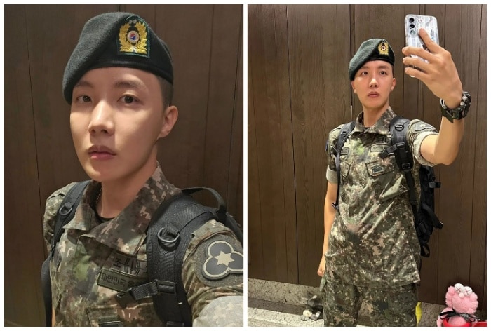 BTS star J-Hope shares new snaps wearing his military uniform