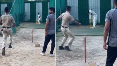 Watch: Mumbai Indians Shares Video of Cop’s Bowling Skills, Internet Showers Praise