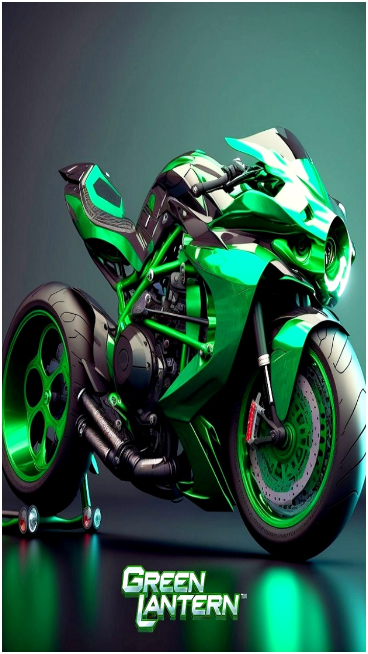 Superheroes Custom Sports Bikes Imagined By AI