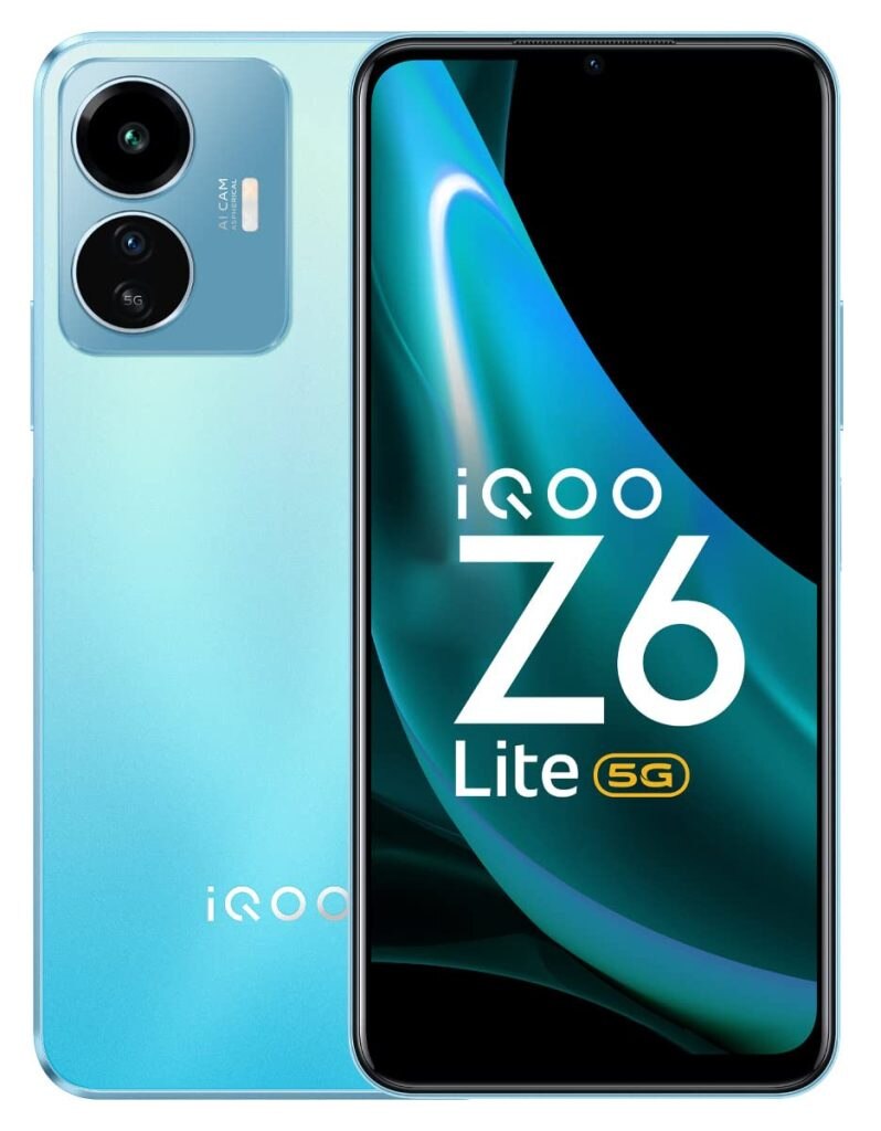 iQOO Z6 Lite 5G (Stellar Green, 6GB RAM, 128GB on Sale at Amazon Great Freedom Festival Sale