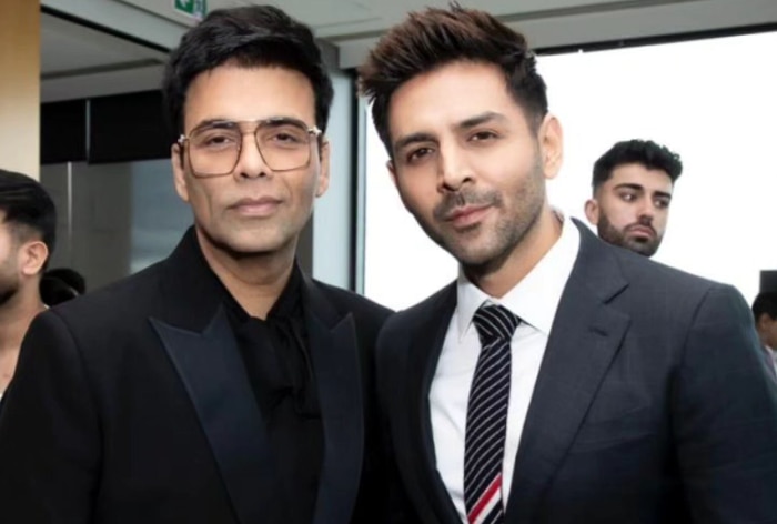 PHOTO: Karan Johar And Kartik Aaryan Pose Together At Indian Film Festival of Melbourne - Vimarsana News