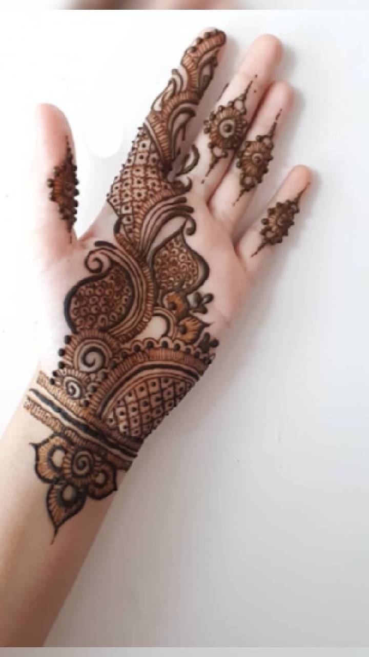 Indo Arabic Mehndi | Mehndi by Jayshree