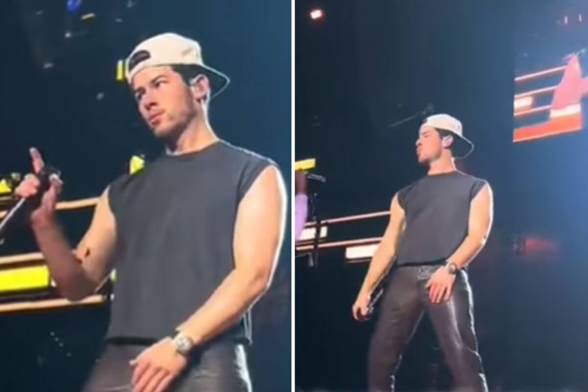 Nick Jonas Pauses For Moment and Walks Away After Bra Gets Thrown at Him  Onstage During NYC Gig (Watch Video)