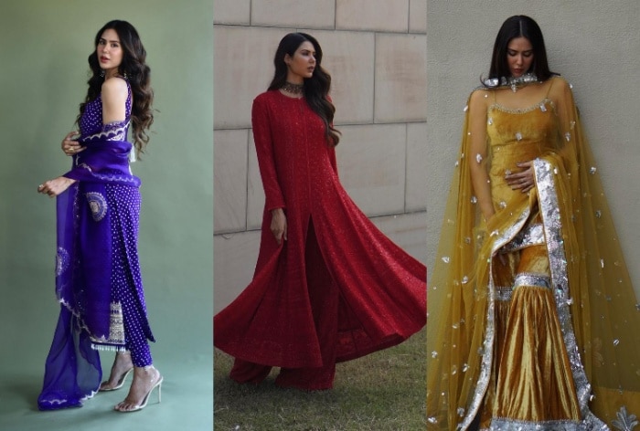 Sonam Bajwa's Swoon-Worthy Outfits That Are Perfect For Teej And Raksha Bandhan