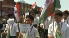 Watch: Srinagar Students With Tricolour In Hand Participate In ‘Har Ghar Tiranga’ Rally