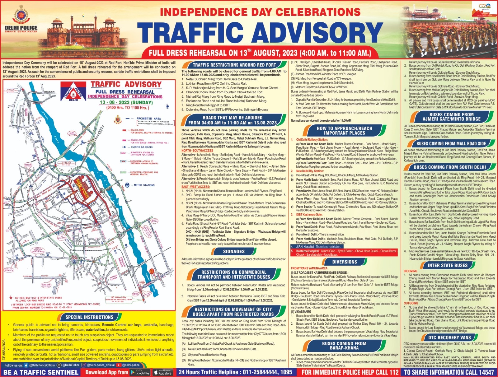 travel advisory delhi