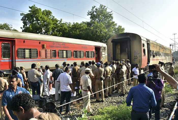 Which Train Got Accident Today