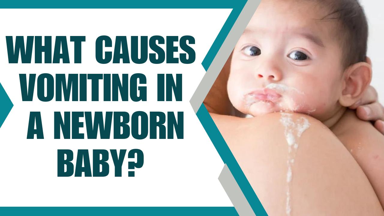 Health Care Tips: Reasons For Vomiting In a New Born Baby