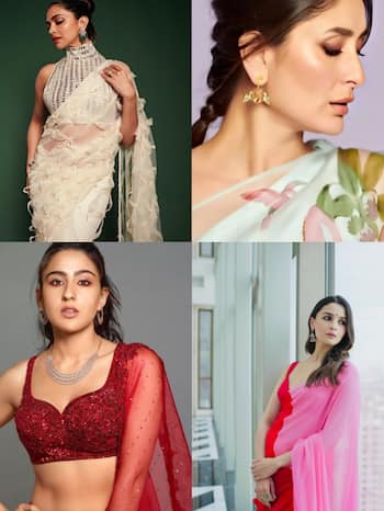 5 Celeb-Approved Saree Looks for the Festive Season