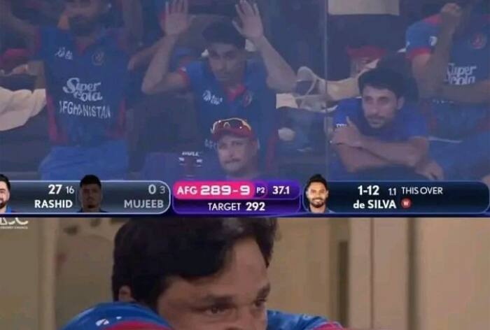 Afghanistan cricket dressing room