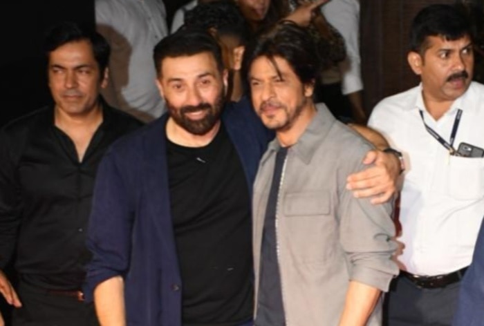 Gadar 2 Bash: Shah Rukh Khan-Sunny Deol Make Joint Appearance in Over ...