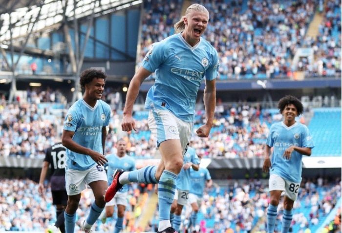 Haaland Scores Hattrick As Manchester City Maintain 100 Percent Start in Premier League