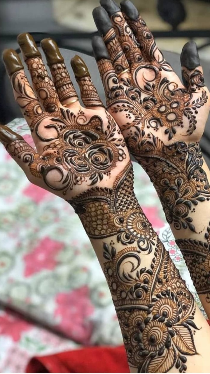 mehndi designs 2020 new style simple new mehndi design photo mehndi design  2021 full han… | Simple arabic mehndi designs, Henna tattoo designs, Simple arabic  mehndi