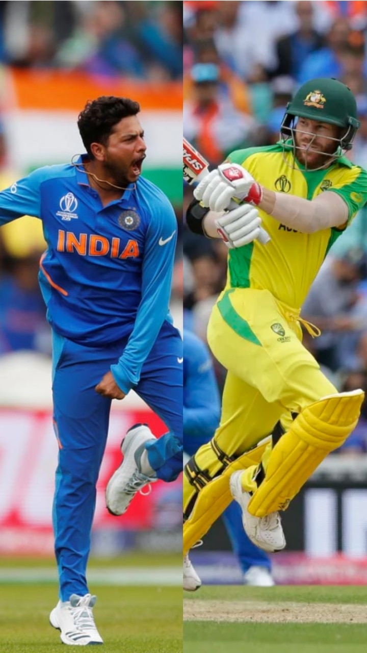 Ind Vs Aus Nd Odi David Warner Vs Kuldeep Yadav Comparison