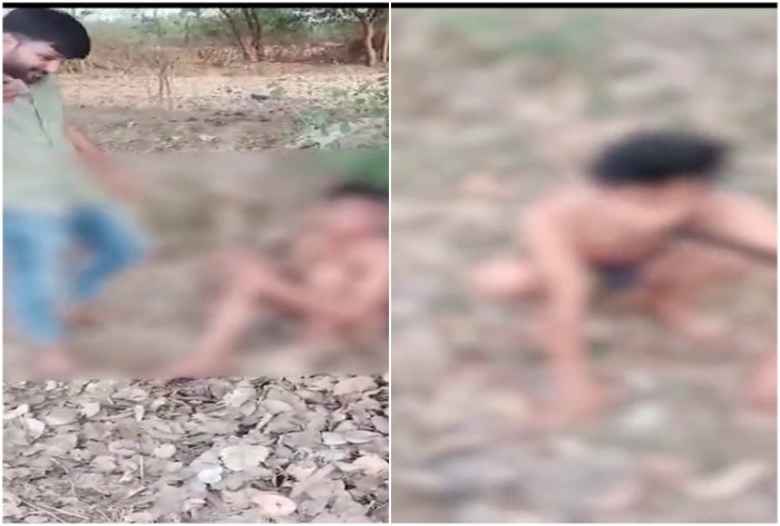 On Camera, Madhya Pradesh Woman Whipped, Thrashed In Public By 4 Others