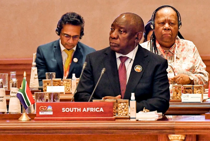 Cyril Ramaphosa attends the Opening Ceremony of G20 Summit