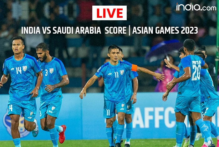 India Vs Saudi Arabia Football Highlights, Asian Games 2023: KSA Beat ...