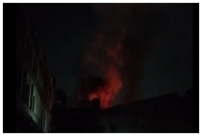 Massive Fire Breaks Out At Industrial Unit In Noida, 7 Fire Tenders Rush to Spot