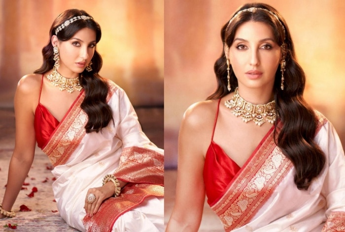 Nora Fatehi Turn Heads In Casual Yet Chic Style Outfit Teamed Up