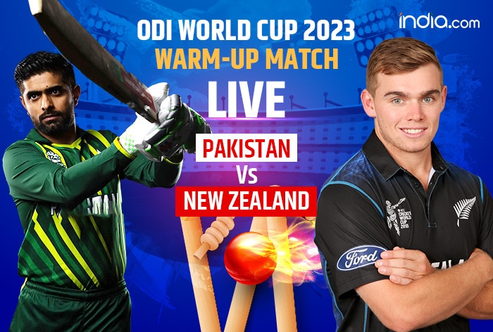 PAK 345/5 (50), NZ 346/5 (43.4) PAK vs NZ 3rd Warm Up Match Highlights Cricket Score and Updates New Zealand Beat Pakistan By 5 Wickets India